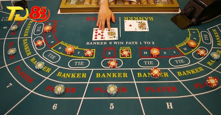 Tránh cửa Tie để cá cược an toàn trong game bài Baccarat online